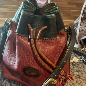 Vintage Tri color dooney & bourke